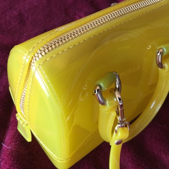 Furla Candy Bag, Yellow, excellent! - Picture 6 of 8
